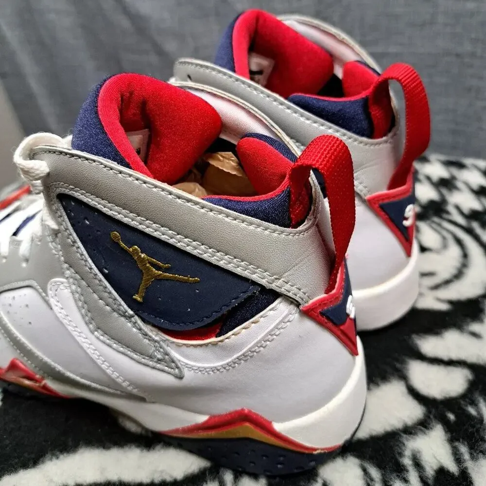%Nike Air Jordan 7 Retro Sneakers Youth Size 6.5 Y / AJ17